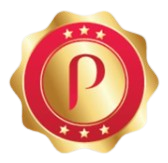 P logo